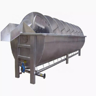 Poultry Chicken Cooling System Spiral Pre Cooler Processing Machine