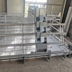 200-300 Chickens / Set Hot Dip Galvanized Chicken Cage For Farms Broiler Cage