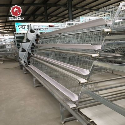 Q235 Hot  Galvanized Automatic A-type and H-type Chicken Cage Poultry Farming